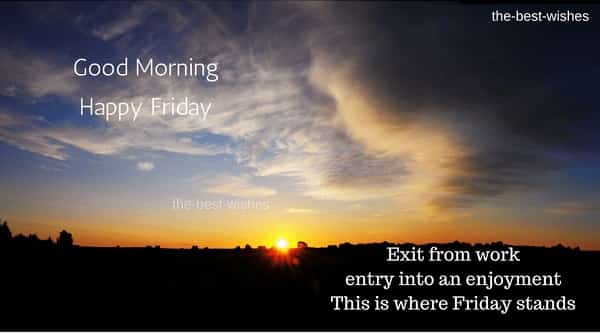 The Best Wishes For Good morning Friday with a quote