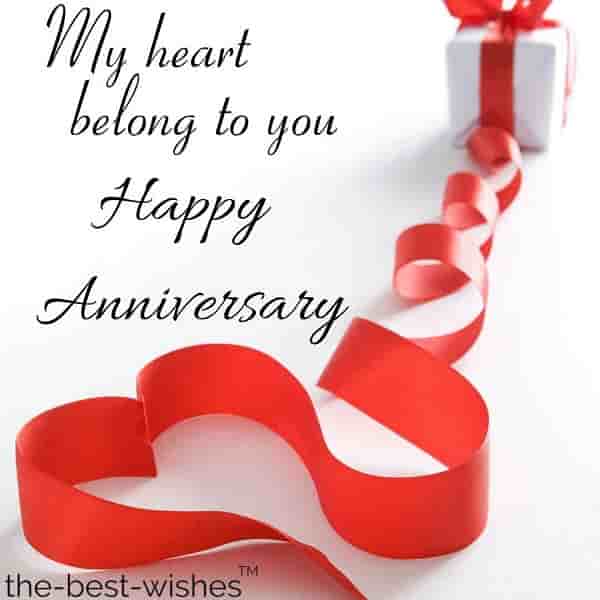 anniversary message for him