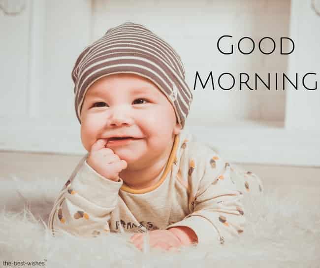 100+ Cute Good Morning Baby Images and Pictures for WhatsApp