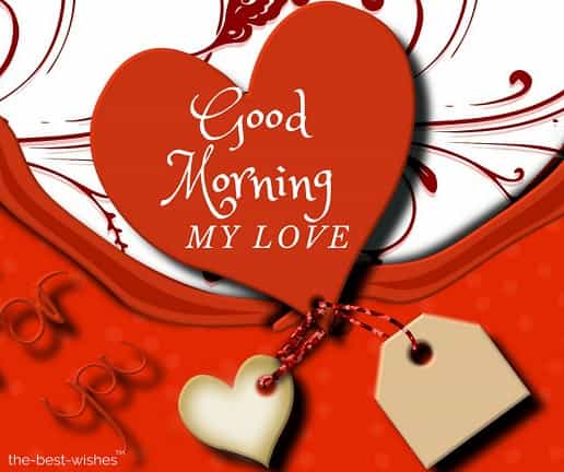 beautiful good morning pic with heart