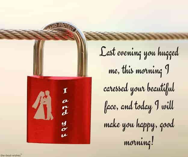 beautiful text for wife with heart lock