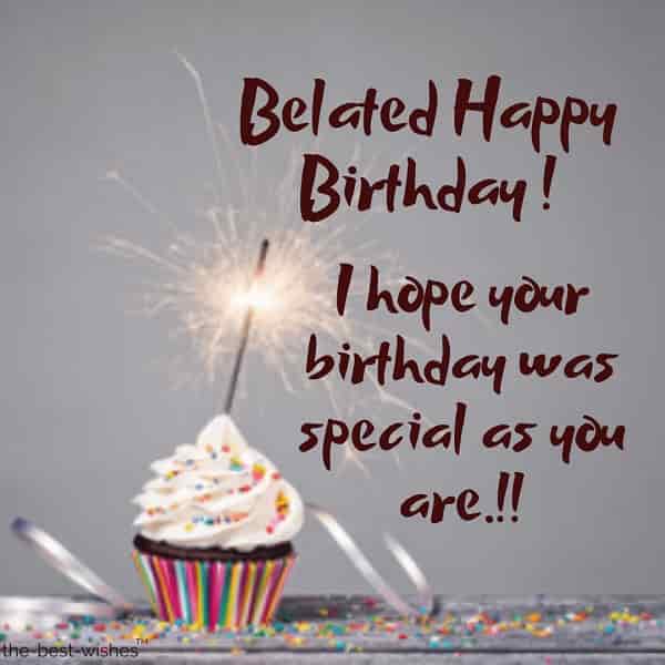 belated happy birthday wishes to employee