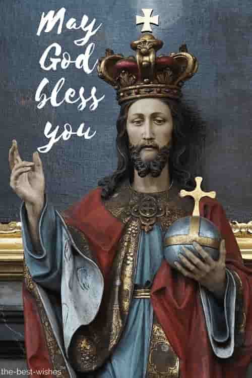 christ the king jesusmay god bless you images