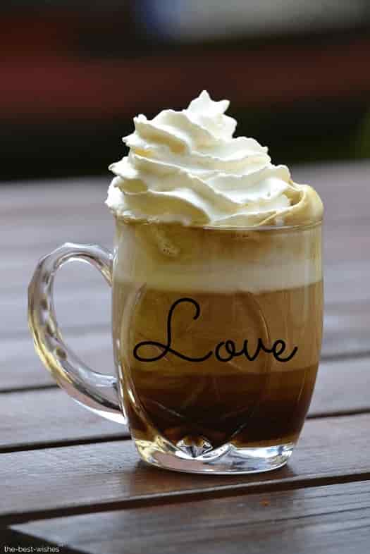 coffee cup whipped cream rest image