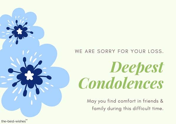 condolence message on death of mother in law