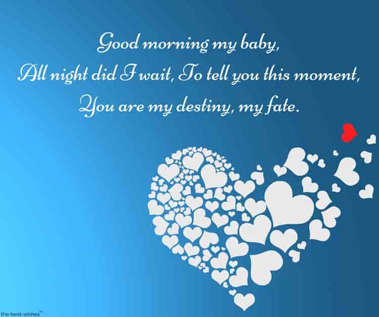 cute good morning poems for her