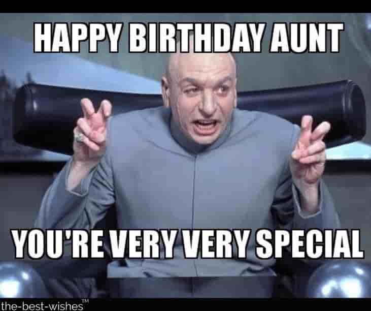 dr evil memes for birthday to aunt