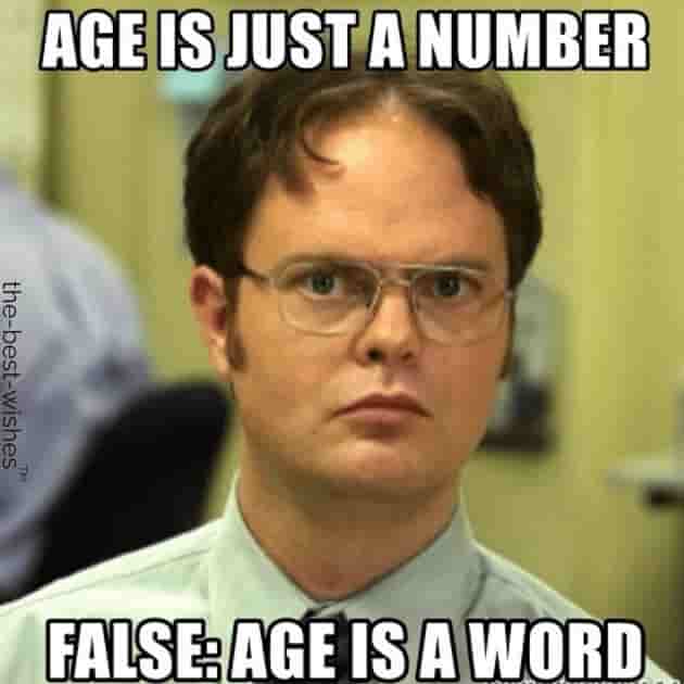 dwight schrute false funny birthday memes