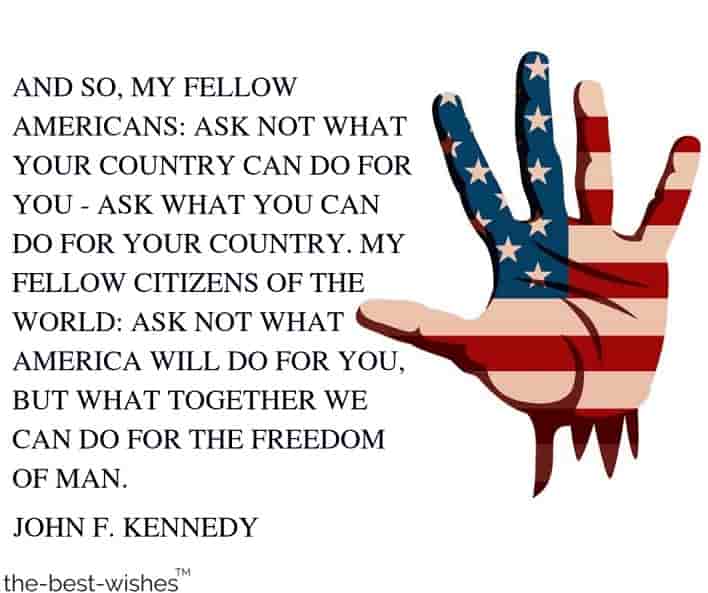 famous 4th of july quotes by john f kennedy