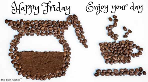 friday images with coffee beans