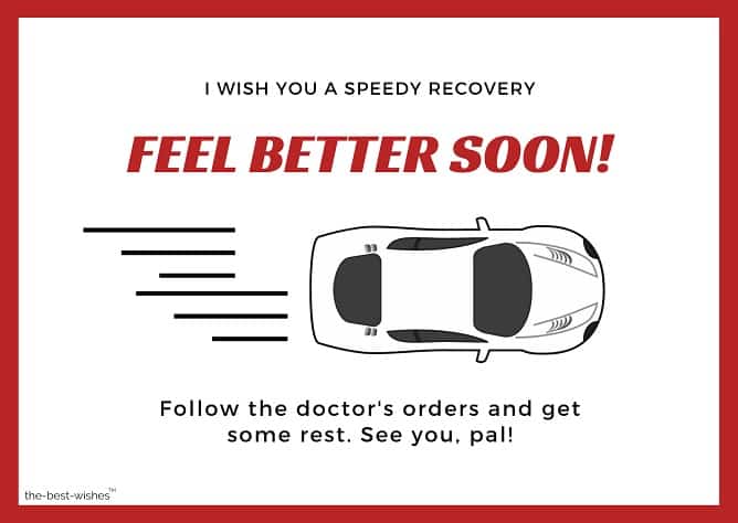get well soon messages after car accident