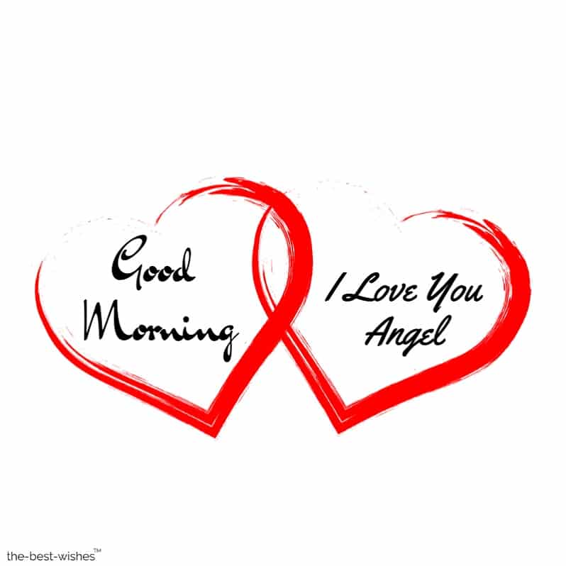 good morning angel love images