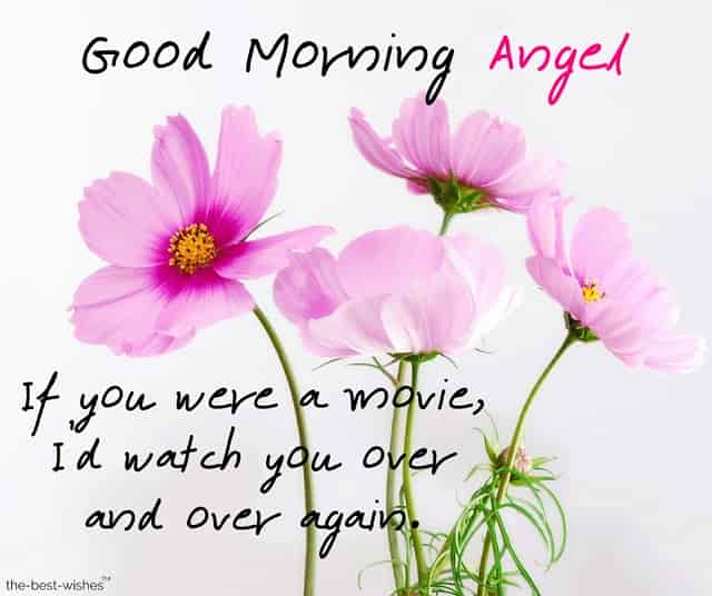 good morning angel text messages