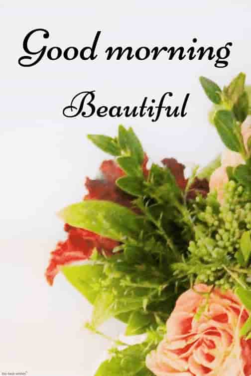 good morning beautiful hd image of bouquet