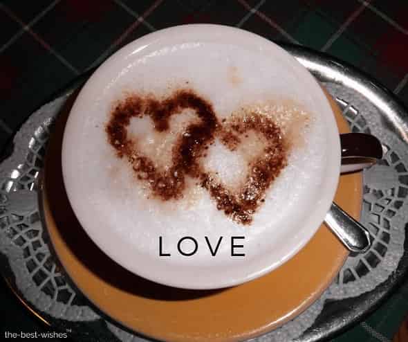 good morning coffee images with love