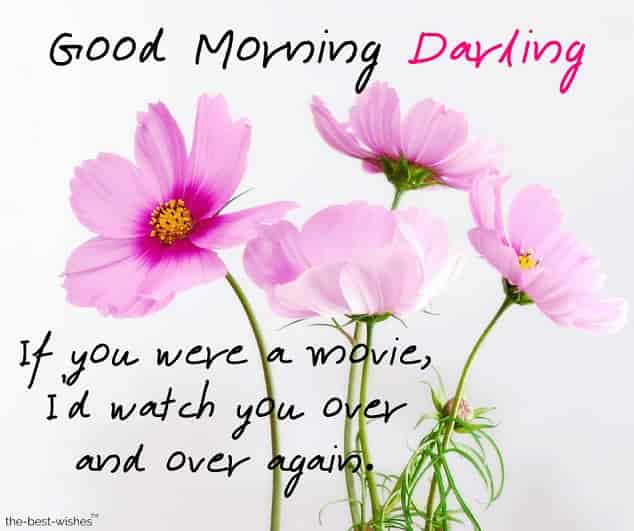 good morning darling for her