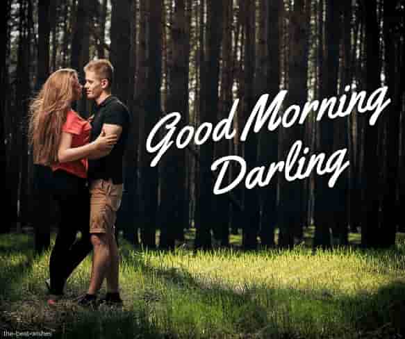 good morning darling girlfriend