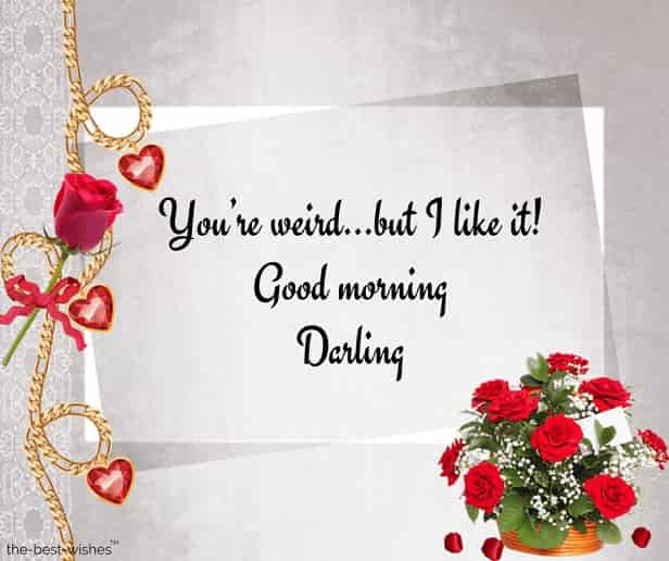 good morning darling picture
