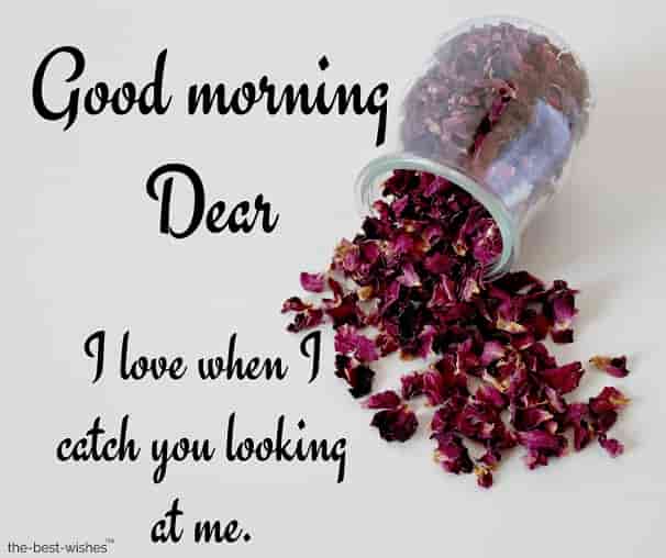 good morning dear message