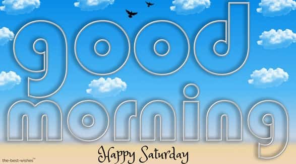 good morning friends wishing you an amazing happy saturday