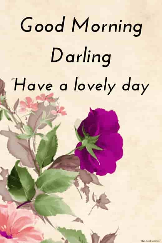 good morning hd image for darling