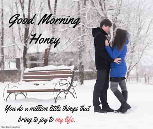 good morning honey quotes for him