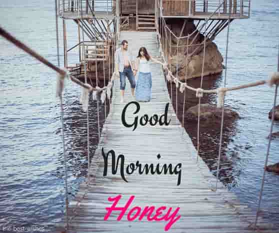 good morning honey romantic images