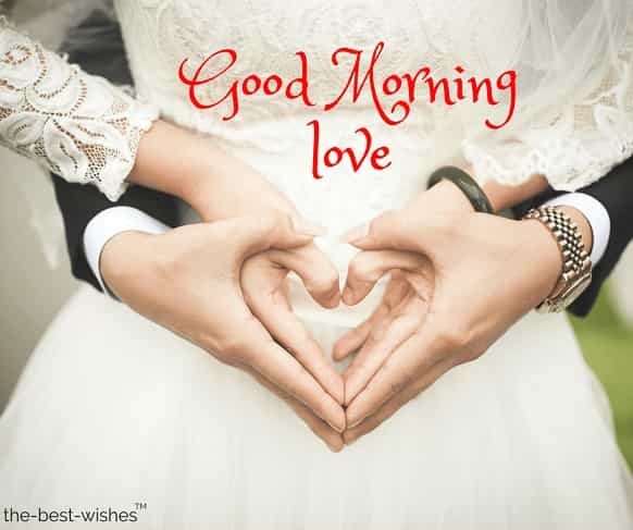 good morning image with love couple