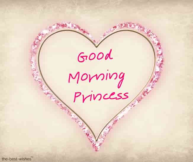good morning images for princess