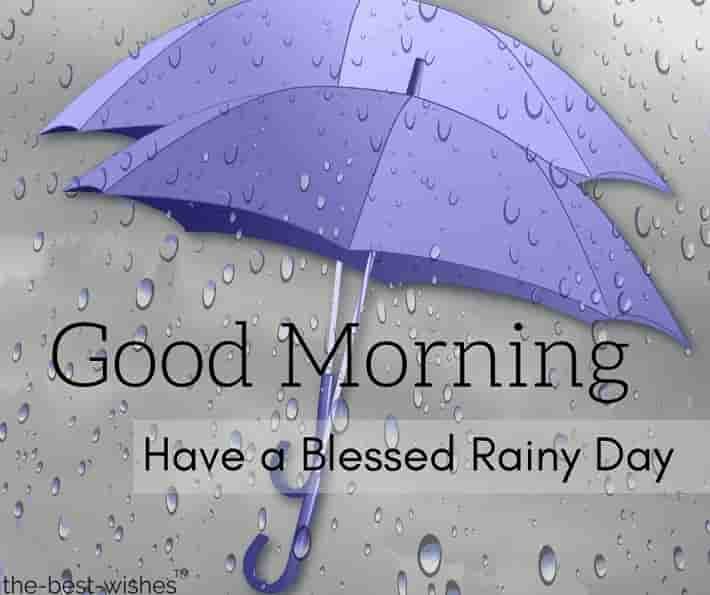 31 Perfect Good Morning Wishes For A Rainy Day [ Best Images ]