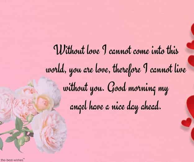 good morning love letter quotes