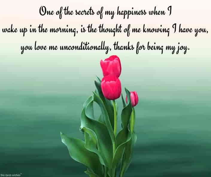 good morning love letter to my sweetheart with roses