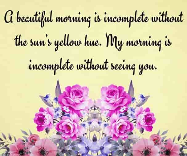 good morning messages for him images