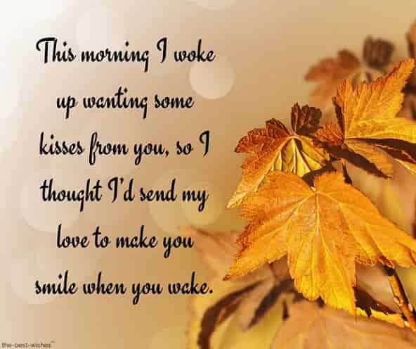 good morning messages for him with images