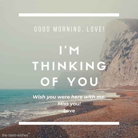 good morning messages for love miss you