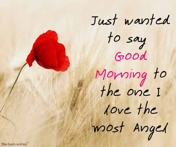 good morning messages to your angel