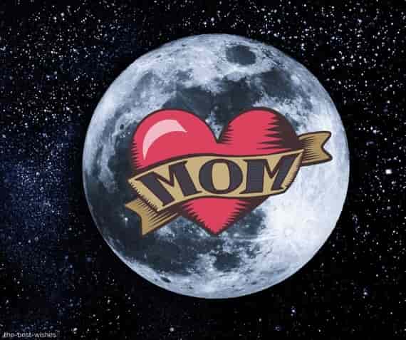 good morning mom moon love images 