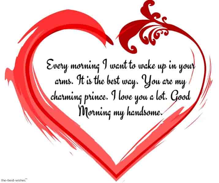good morning msg for husband romantic