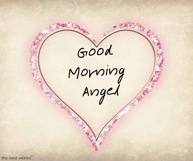good morning my angel pictures