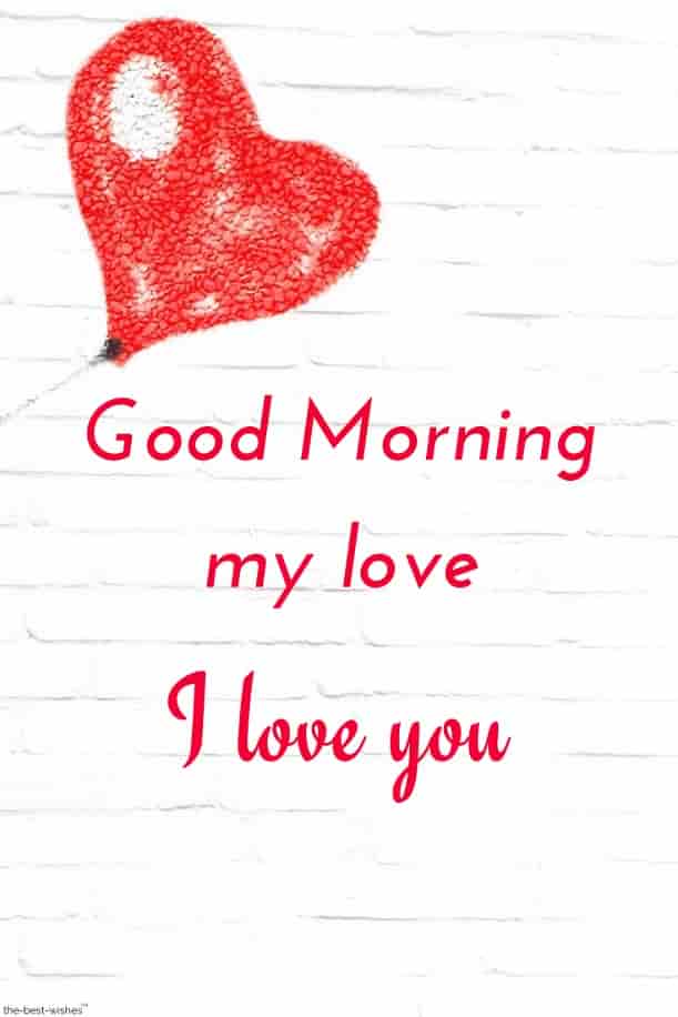 good morning my love i love you picture