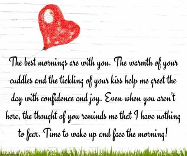 good morning paragraph messages for him picture