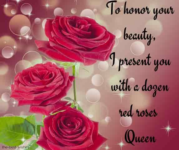 good morning queen messages for her