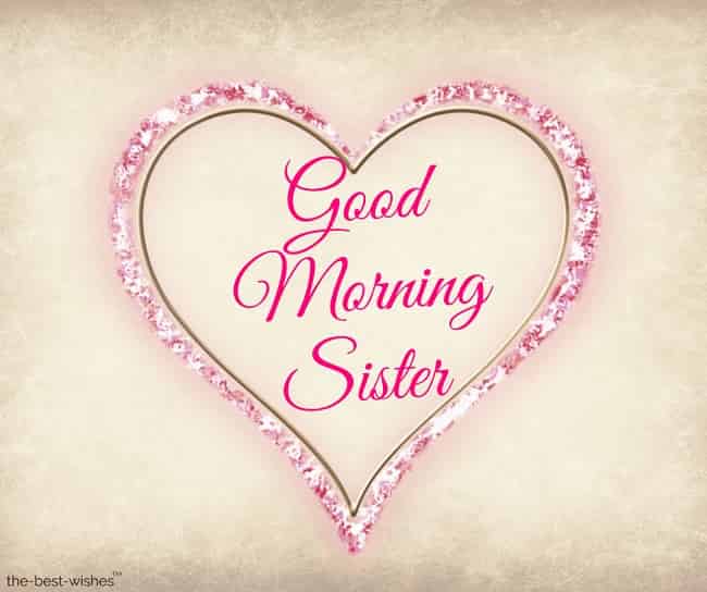 good morning sister happy monday