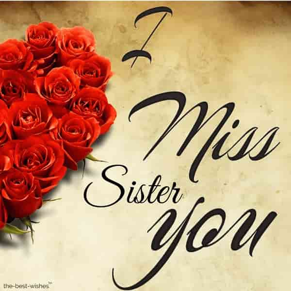 good morning sister i miss you
