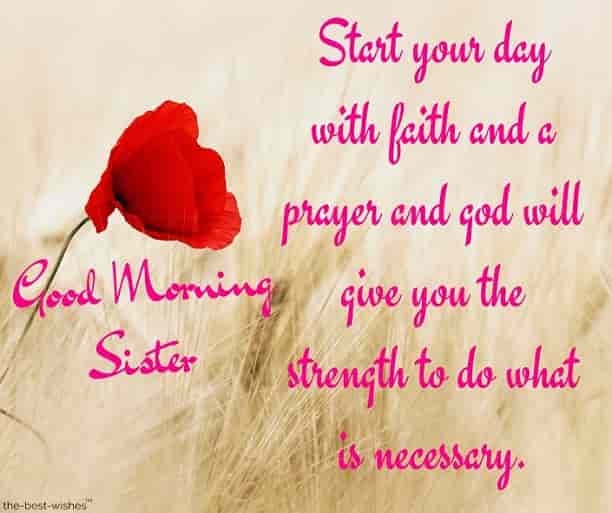good morning sister love quotes