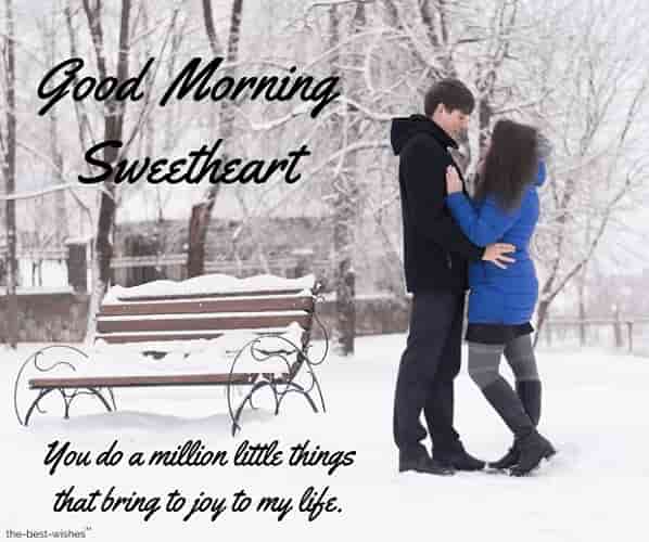 good morning sweetheart romantic images