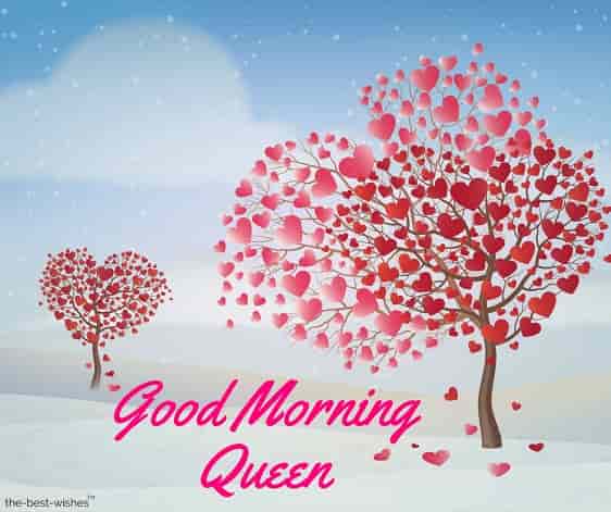 good morning wishes for my queen
