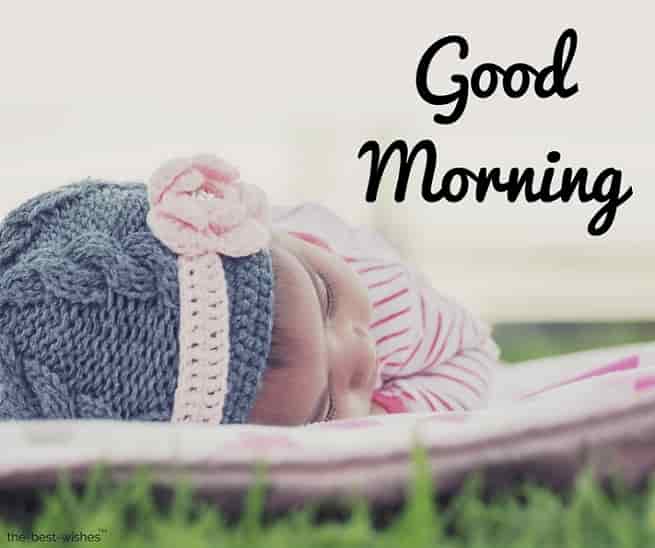 good morning with a baby photos wallpapers