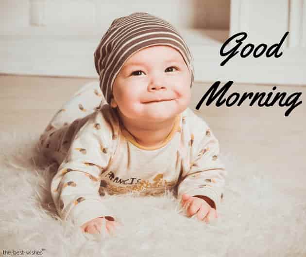 100+ Cute Good Morning Baby Images and Pictures for WhatsApp