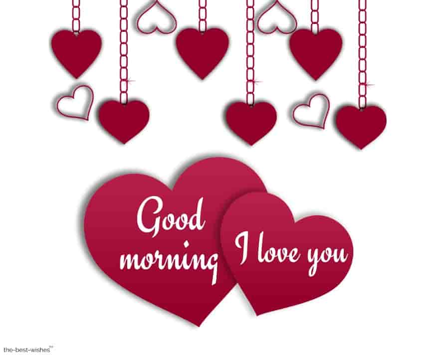good morning with i love you